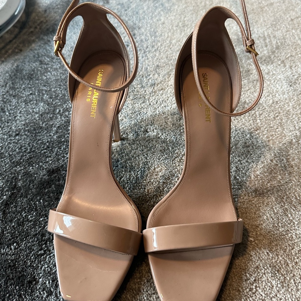 Nude Ysl sandal - Picture 2 of 3